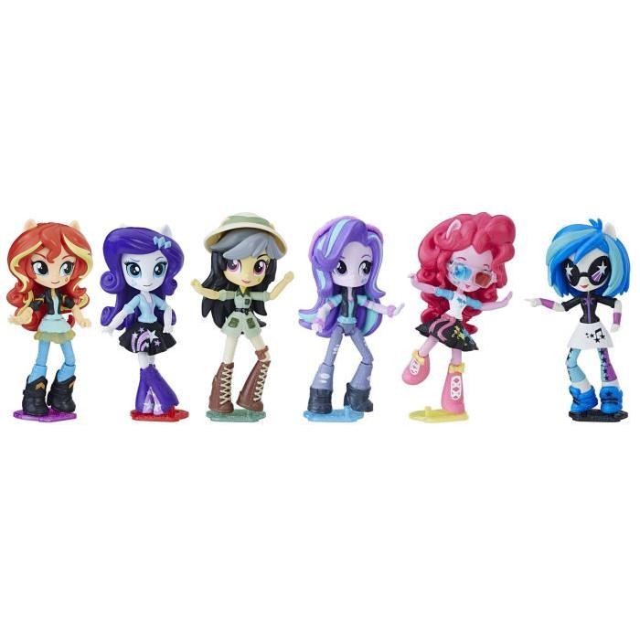 MY LITTLE PONY - Equestria Girls - Pack Collection 6 Poupées