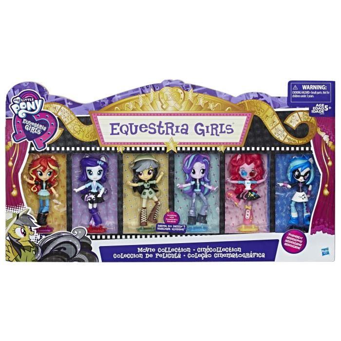 MY LITTLE PONY - Equestria Girls - Pack Collection 6 Poupées