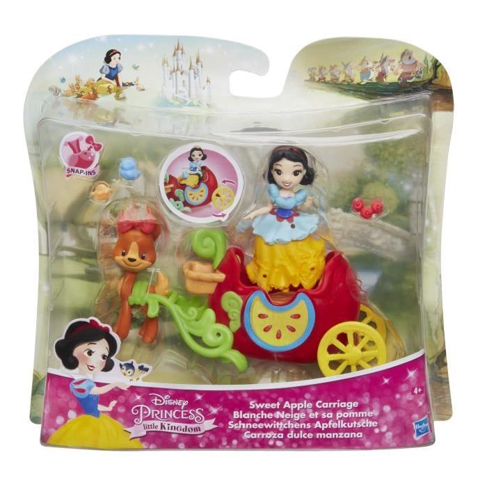 DISNEY PRINCESSES - Mini poupée Blanche Neige et son Carrosse