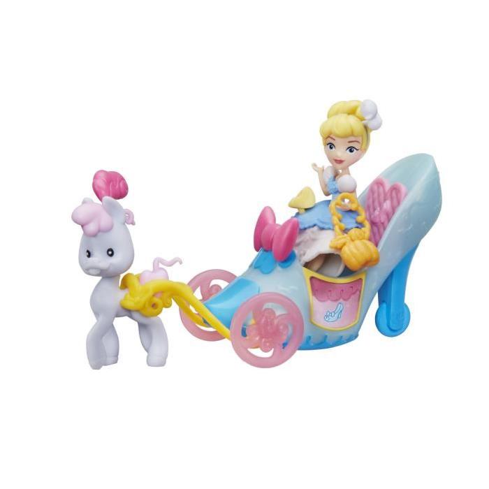 DISNEY PRINCESSES - Mini poupée Cendrillon et son Carrosse