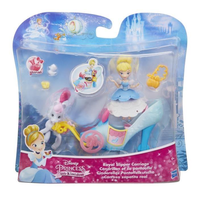 DISNEY PRINCESSES - Mini poupée Cendrillon et son Carrosse