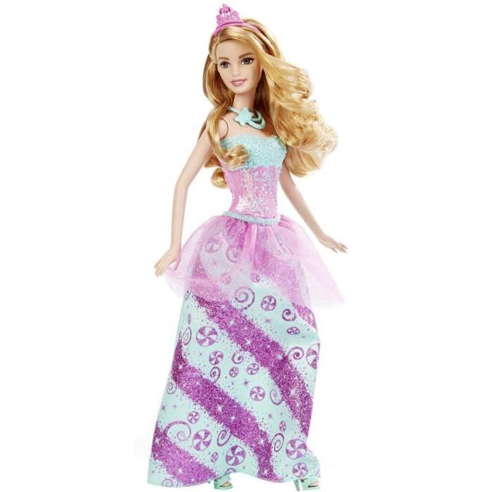 BARBIE Princesse Multicolore Bonbons