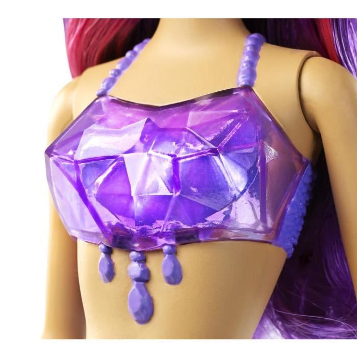 BARBIE - Sirene Multicolore Bijoux 2