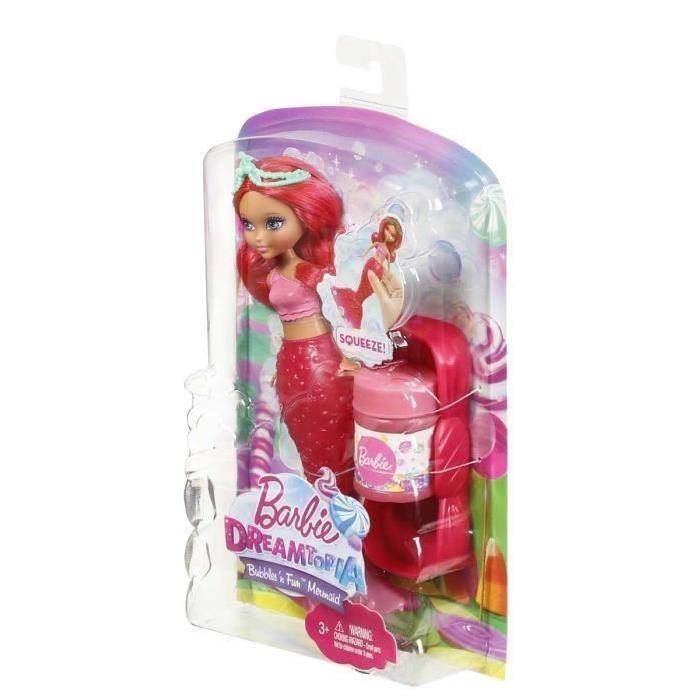 BARBIE - Petite Sirene a Bulles Rose