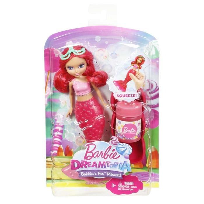 BARBIE - Petite Sirene a Bulles Rose