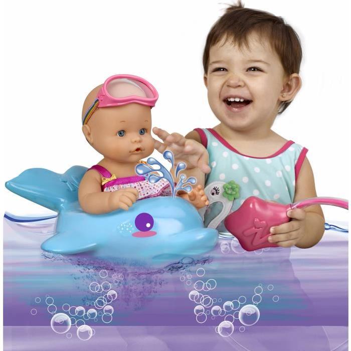 NENUCO Poupon 35 Cm Le Bain A Remous et Accessoires