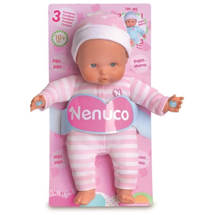 NENUCO Soft 3 Fonctions 25Cm Fille