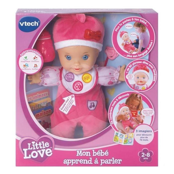 VTECH Poupon Little Love - Mon Bébé Apprend a Parler