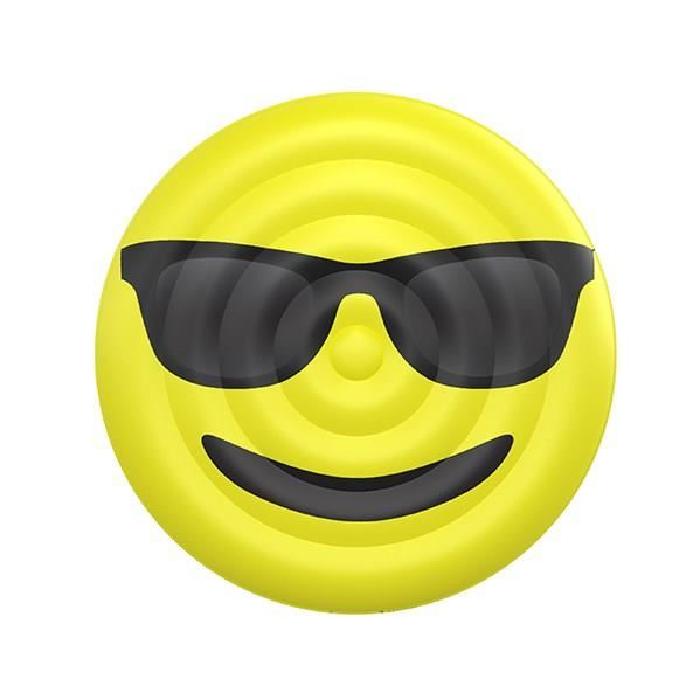 Bouée gonflable Adulte - Emoji Lunettes