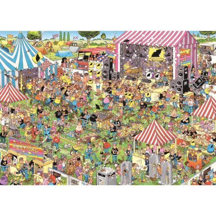 JUMBO Puzzle 1000 JVH - Festival Pop