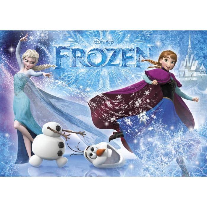 LA REINE DES NEIGES Puzzle Brillant 104 pieces Clementoni