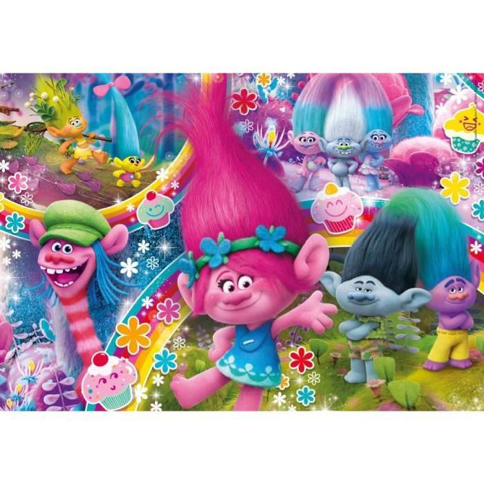 TROLLS Puzzle 104 pieces Clementoni