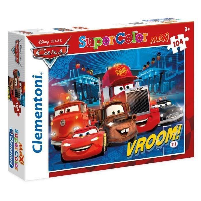 CARS Puzzle maxi 104 pieces Clementoni
