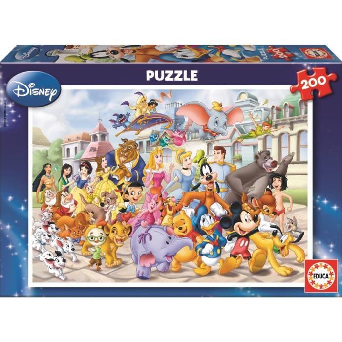 DISNEY Puzzle 200 Pieces - Defile Disney