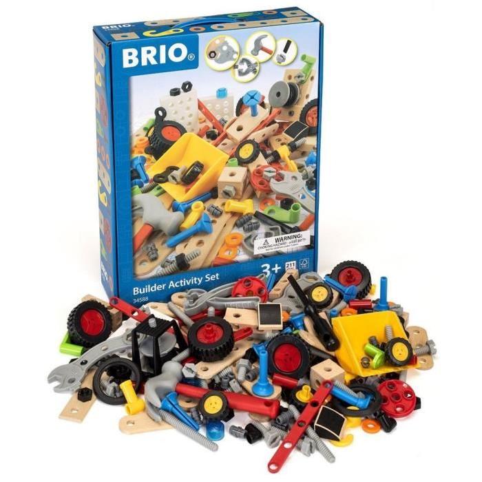 BRIO Coffret activité builder - 210 Pieces