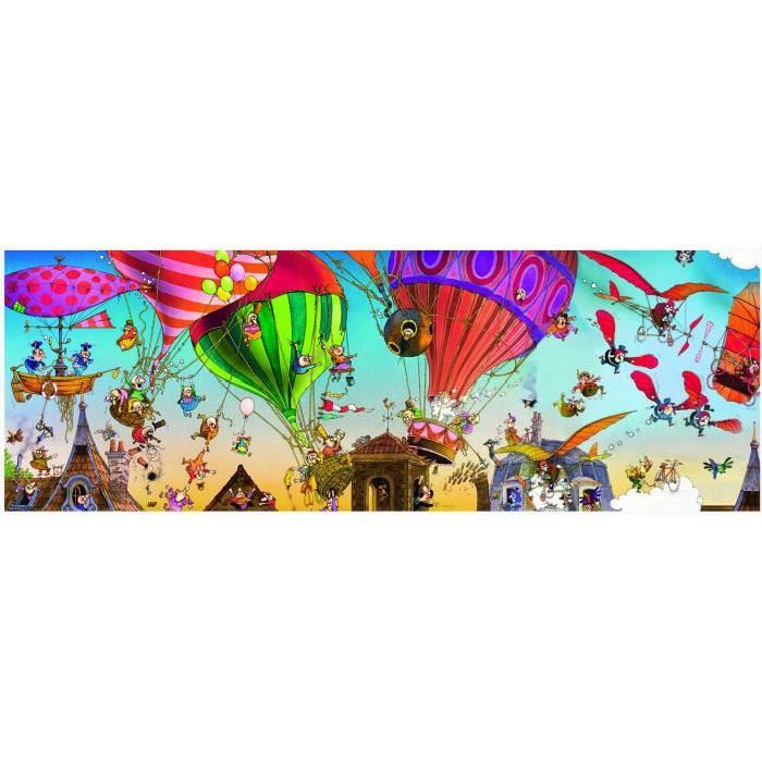 MERCIER Puzzle 1000 pieces  Ballooning Loup - 94,5 x 32,6 cm