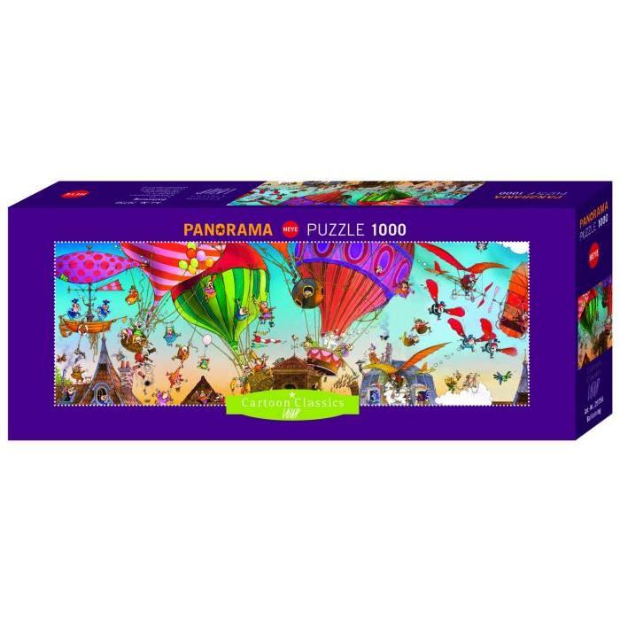 MERCIER Puzzle 1000 pieces  Ballooning Loup - 94,5 x 32,6 cm