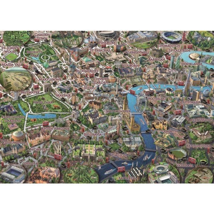 JUMBO Puzzle 1000 FALCON - Map of London