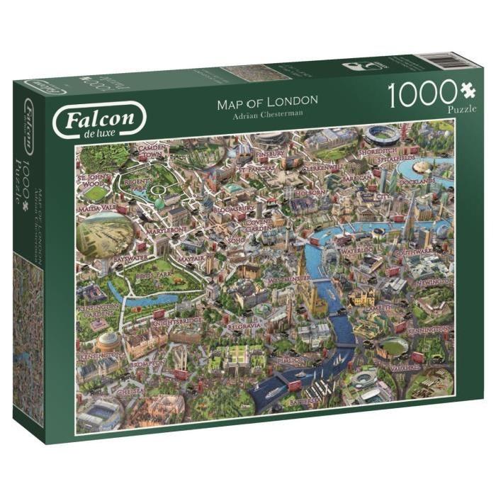 JUMBO Puzzle 1000 FALCON - Map of London