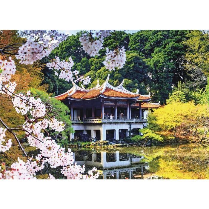 JUMBO Puzzle 1000 - Fleur du Japon