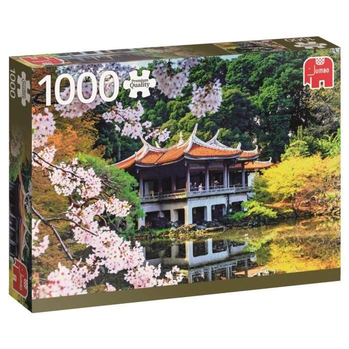 JUMBO Puzzle 1000 - Fleur du Japon