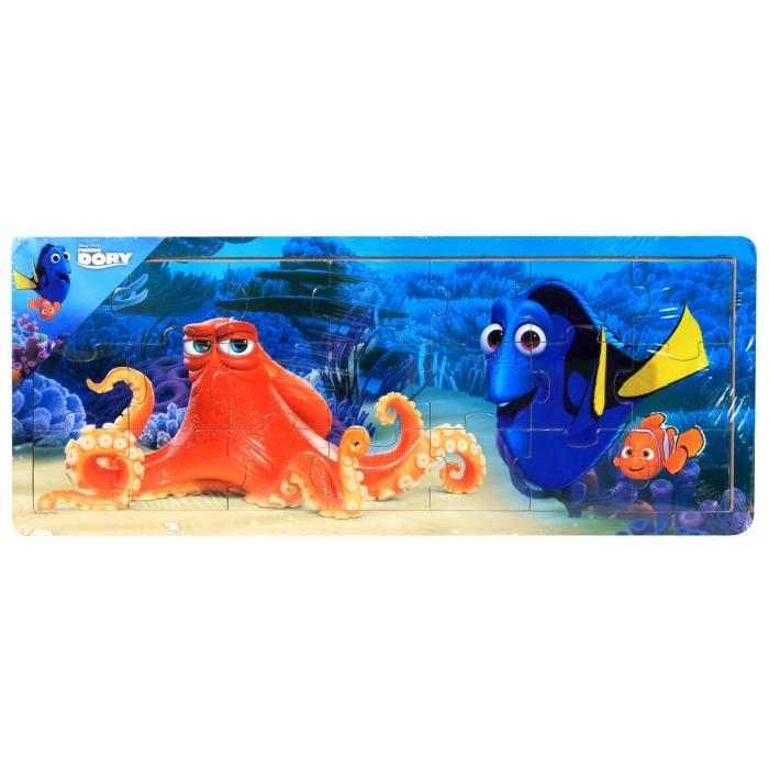 LE MONDE DE DORY Puzzle en bois - Lot de 21 Pieces personnages - Mixte - A partir de 18 mois