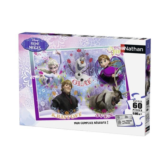 LA REINE DES NEIGES Puzzle Royaume Arendel 60 pcs - Disney