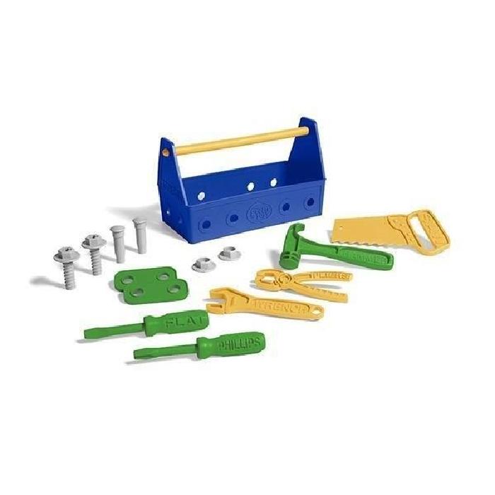 Green Toys - La caisse a outils Bleu