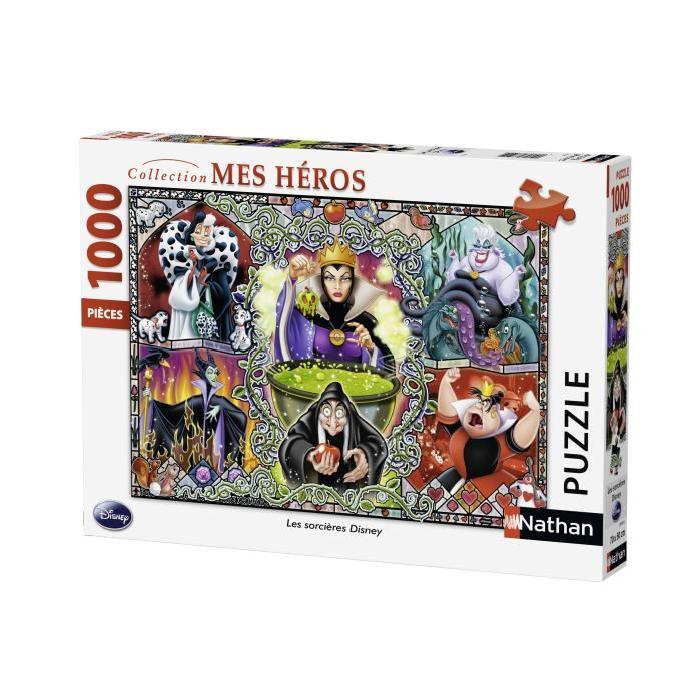 DISNEY Puzzle les Méchantes 1000 pcs