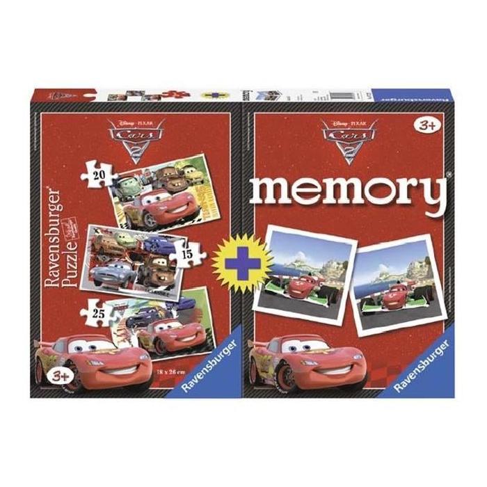 CARS Multipack Puzzle + Memory - Disney