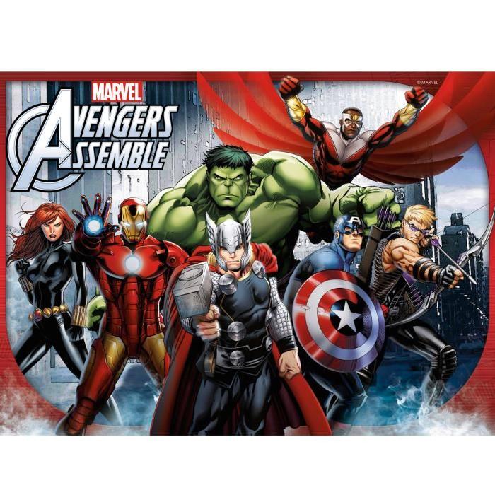 AVENGERS Puzzle 4 x 100 pcs