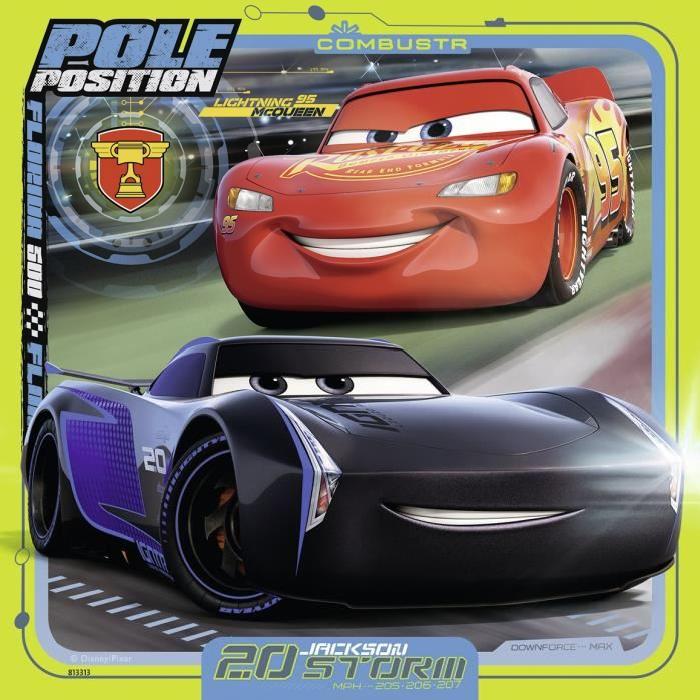 CARS Puzzle 3x49 pcs Prets course - Disney