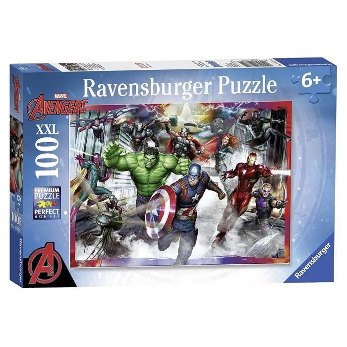 AVENGERS Puzzle les Plus Grands Héros 100 pcs