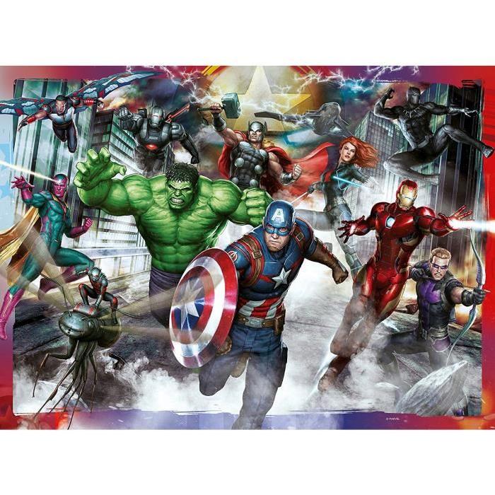 AVENGERS Puzzle les Plus Grands Héros 100 pcs