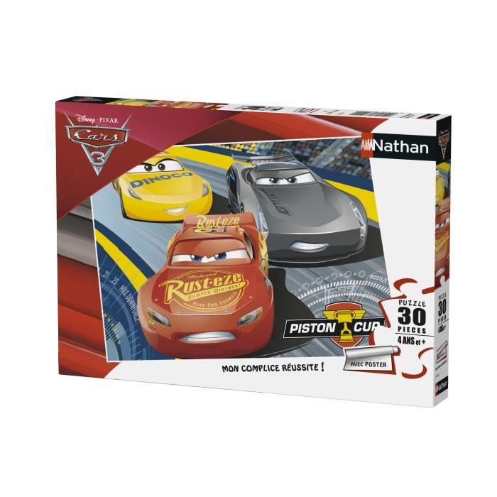 CARS Puzzle 30 pcs Flash McQueen et Cruz - Disney