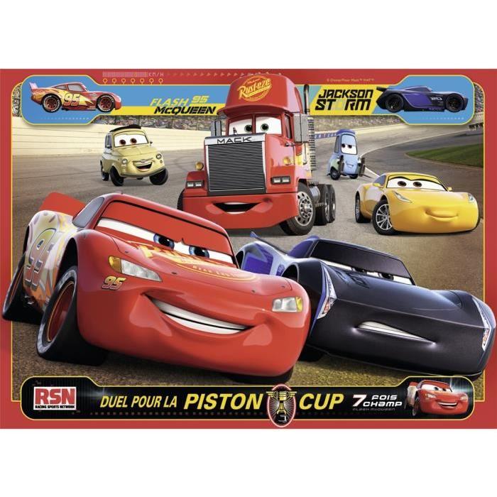 CARS Puzzle 100 pcs Flash et ses Amis - Disney