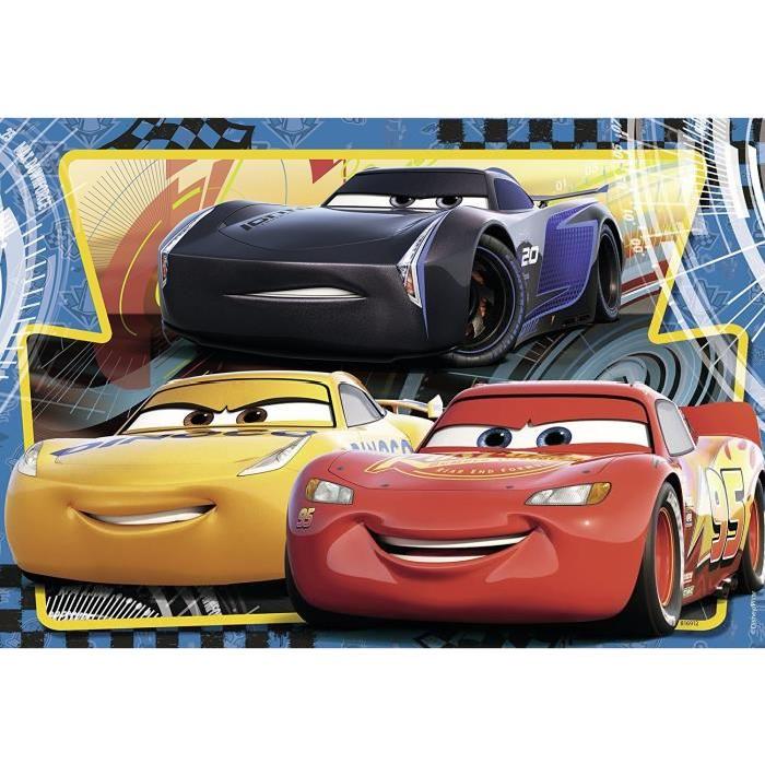 CARS Puzzle 2x24 pcs Flash, Cruz et Jackson - Disney