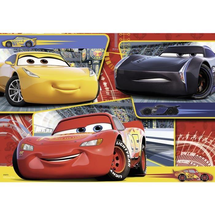 CARS Puzzle 2x24 pcs Flash, Cruz et Jackson - Disney