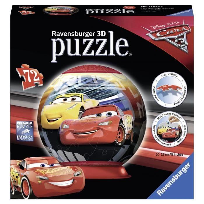 CARS Puzzle 3D 72 pcs - Disney