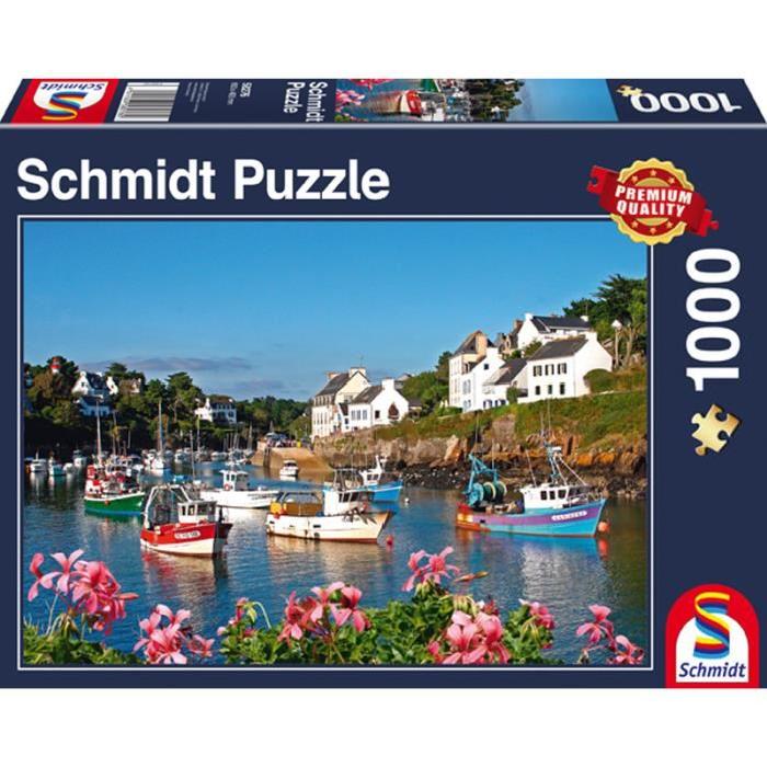 SCHMIDT and SPIELE  Puzzle Adulte Été sur l'eau - 1000 pcs