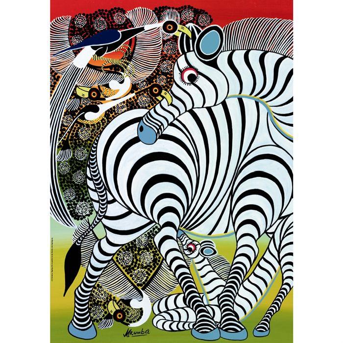Puzzle Tinga Tinga Zebra 1000 pieces