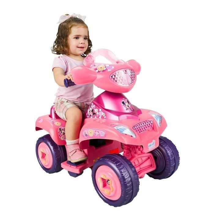 FEBER Quad Electrique Enfant Minnie 6 Volts