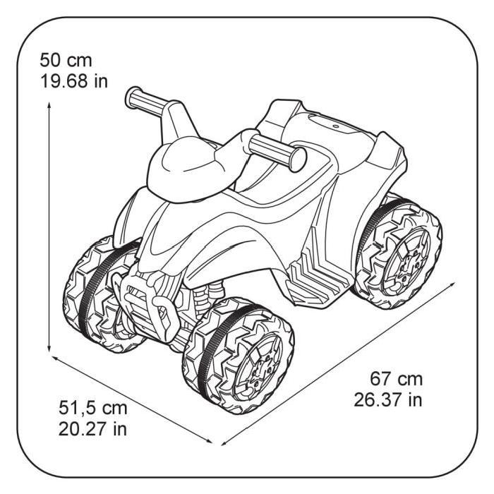 FEBER - Quad MONSTER 6V