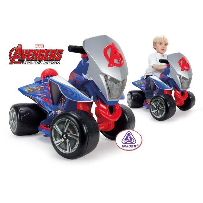 AVENGERS Quad electrique enfant Quaterback 6 volts