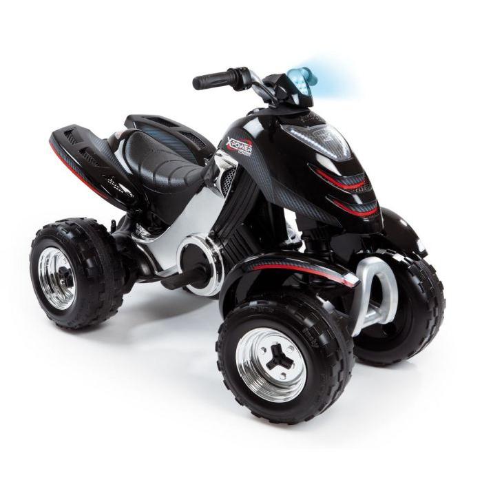 SMOBY Quad Electrique Enfant X Power Carbone