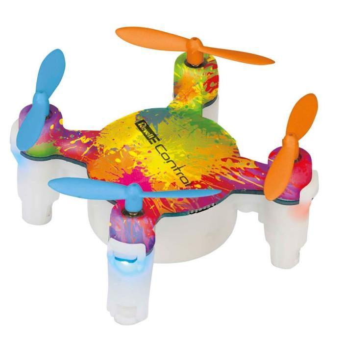 REVELL Mini Drone Nano Quad FUN Coloré multicolore