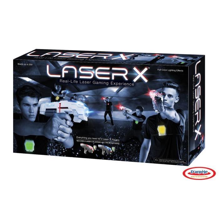 LASER X GAME 2 Sets Laser + 2 Plastrons