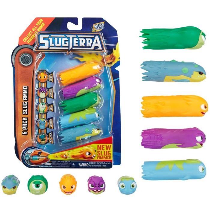 SLUGTERRA 5 Munitions Slugs pour Blaster