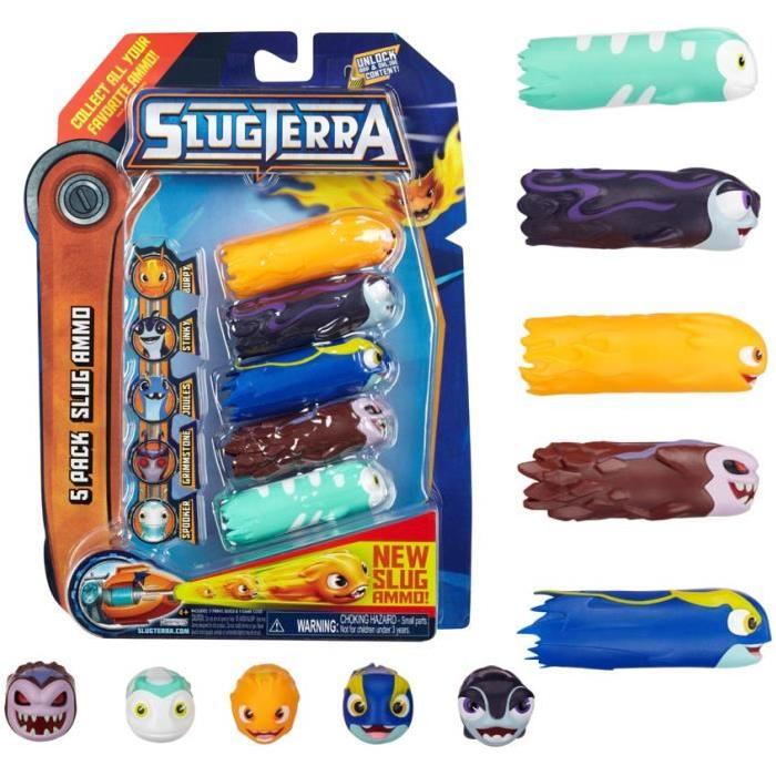 SLUGTERRA 5 Munitions Slugs pour Blaster