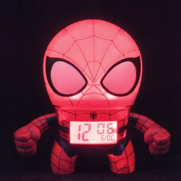 Horloge réveil Spiderman Marvel 19 cm